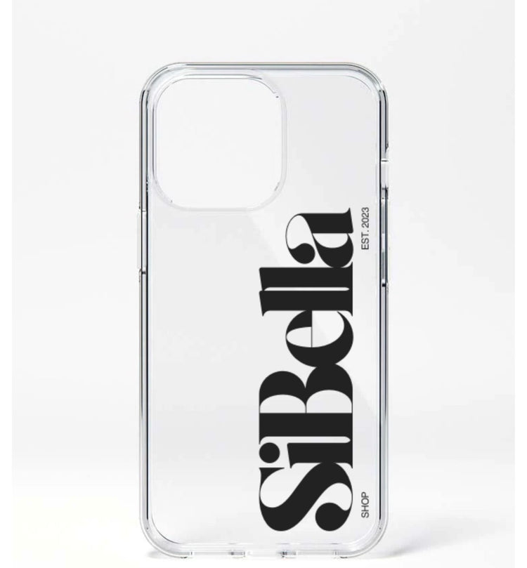 bella phonecase clear